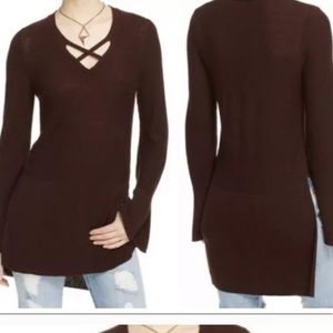 Free people black sweater